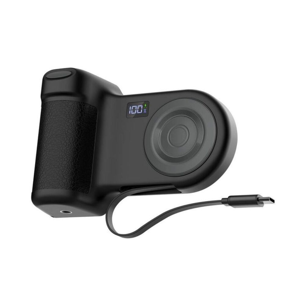 Belkin -  1.75" 10000 mAh Power Camera Grip/Bank USB- Gray